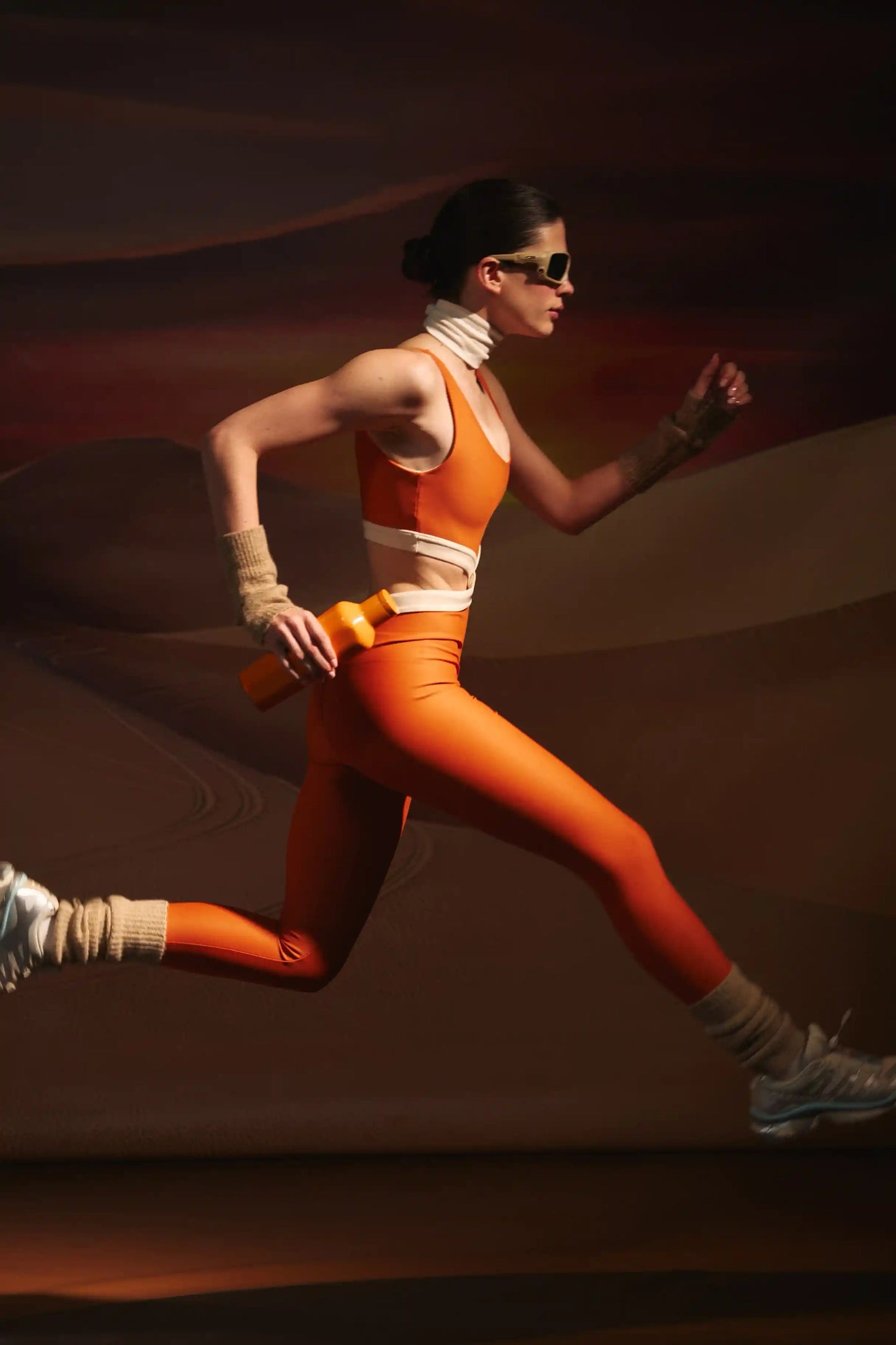 SPIN JUMPSUIT - ORANGE