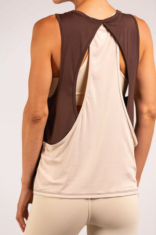 LAYERED SHIRT -OATMILK