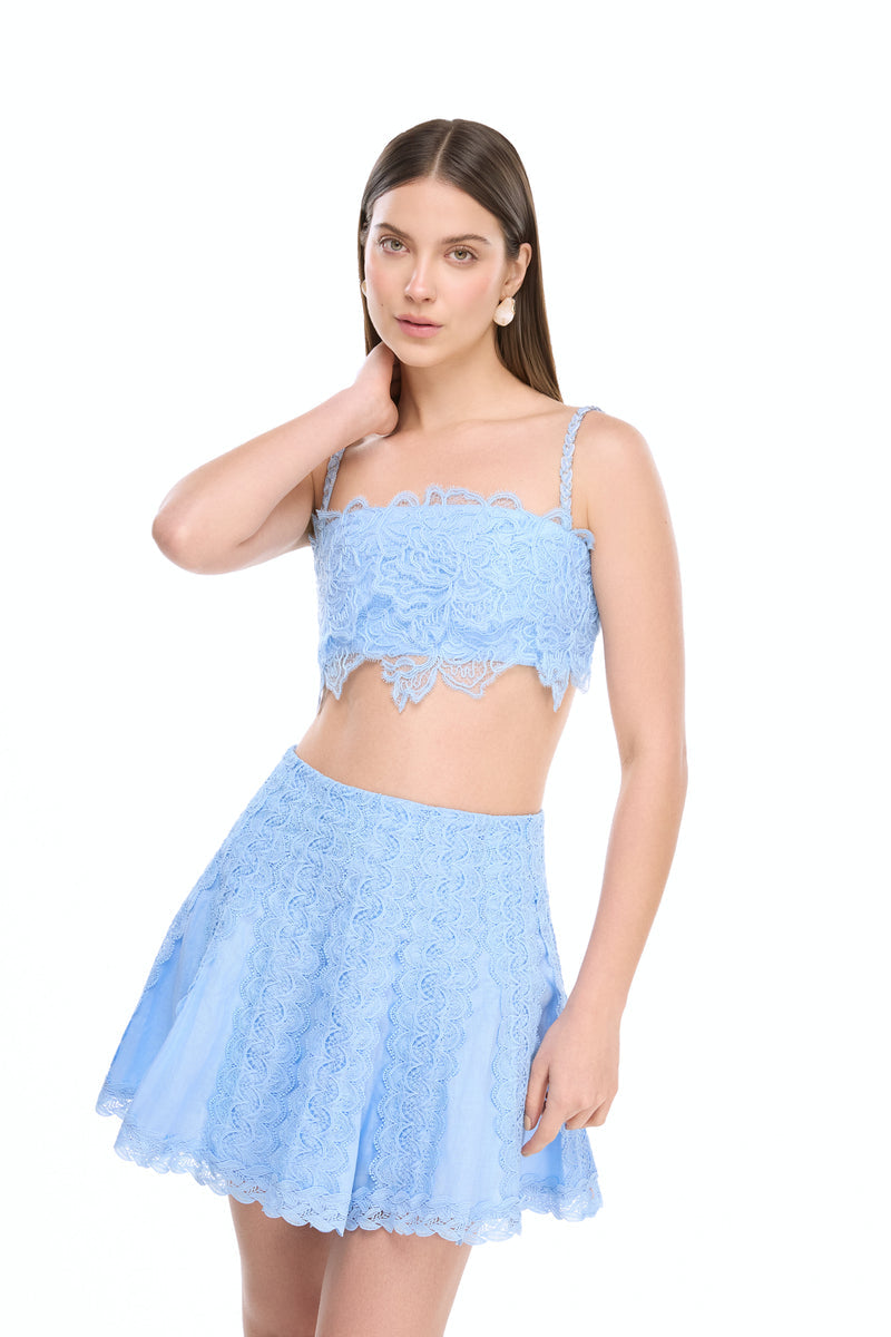 RESPLANDOR MINI SKIRT