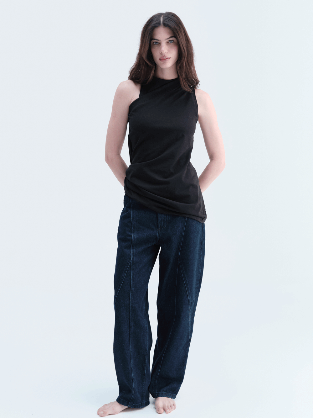 TWO NECK TOP