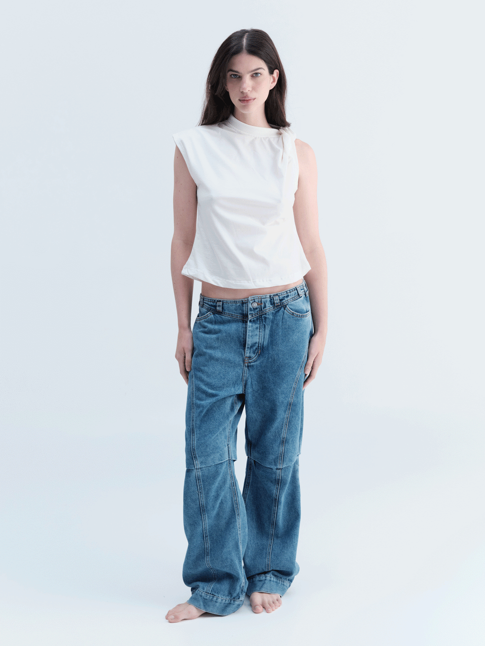 CUFFED UP JEANS EVERYDAY BLUE