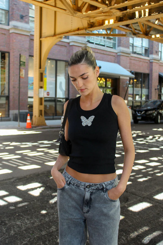 TANK TOP BUTTERFLY