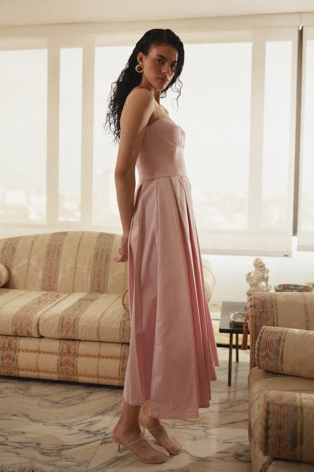 ORIETTA DRESS ROSADO