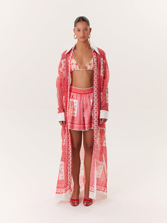 SHORT TROPICAL ELASTICO