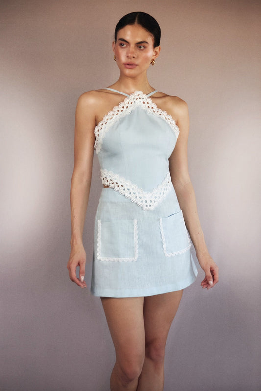 ALIA TOP BABY BLUE