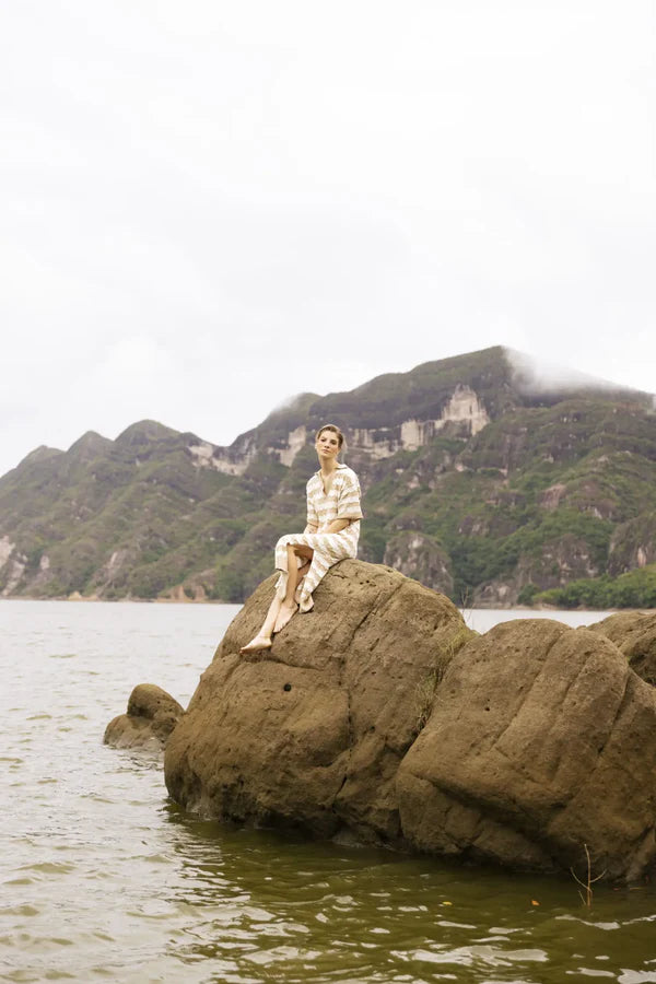 VESTIDO VALLARTA CAMEL