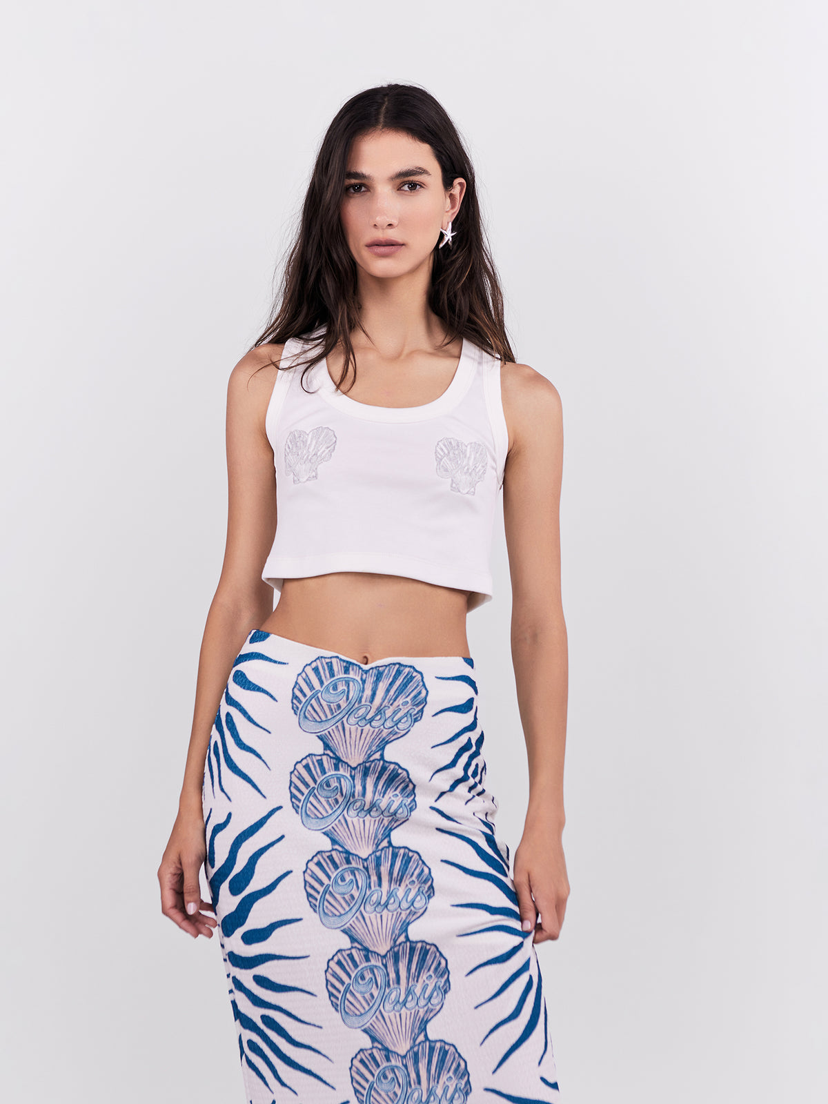 CROPPED TANK TOP OASIS