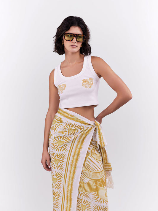 CROPPED TANK TOP OASIS