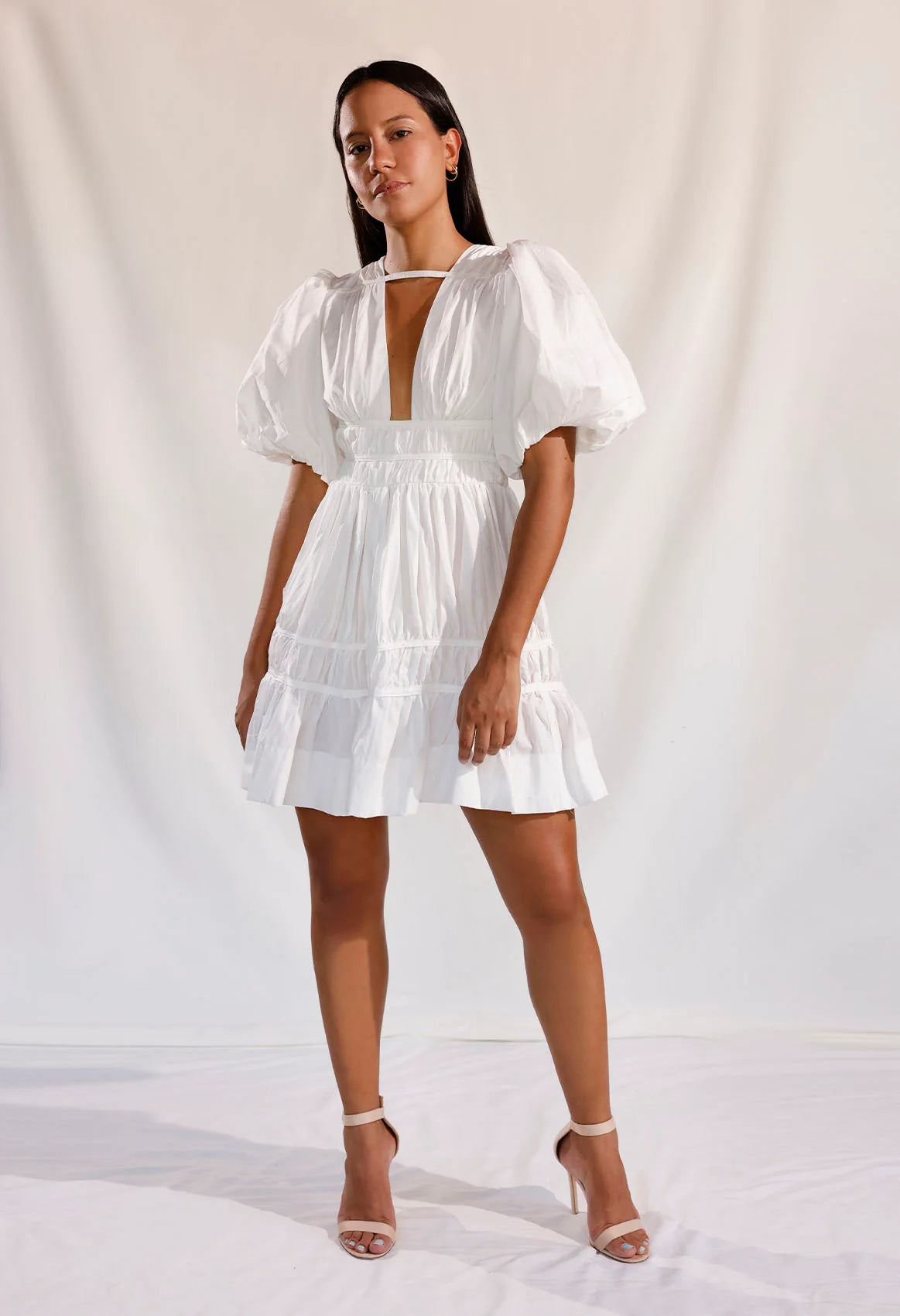 VESTIDO CORTO GRIETA