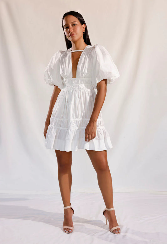 VESTIDO CORTO GRIETA