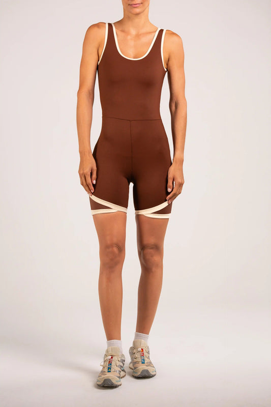 DUNE ROMPER - OATMILK