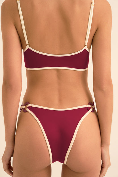VINO TIE BIKINI TOP