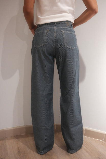 STRIPED JEANS