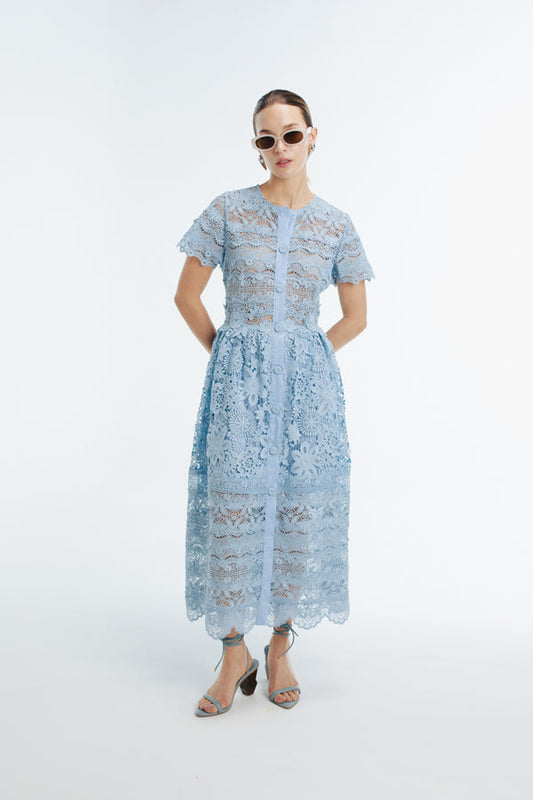 HIBISCUS MAXI DRESS