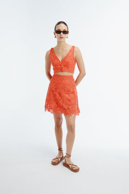 IONA SKIRT FLAME