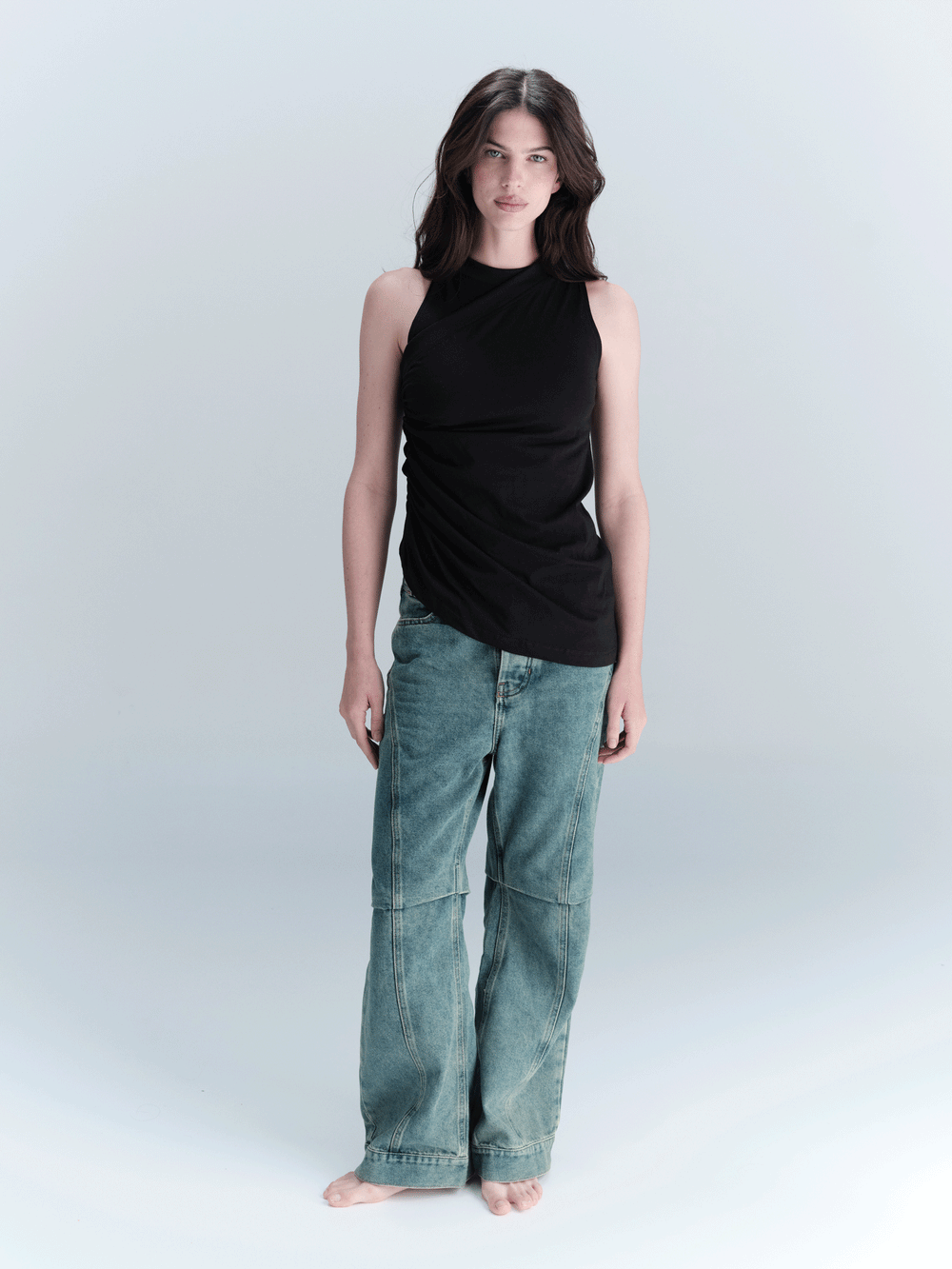 CUFFED UP JEANS WESTERN