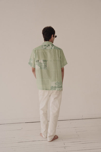 GREEN NEW SHIRT