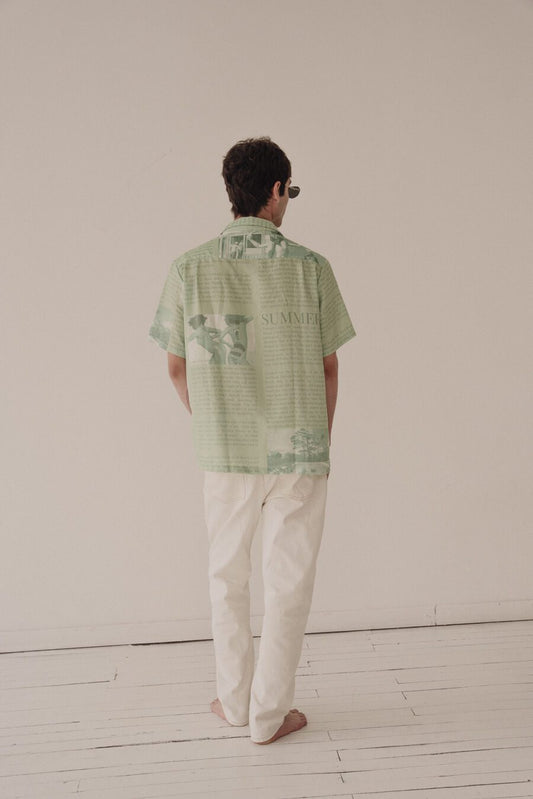 GREEN NEW SHIRT
