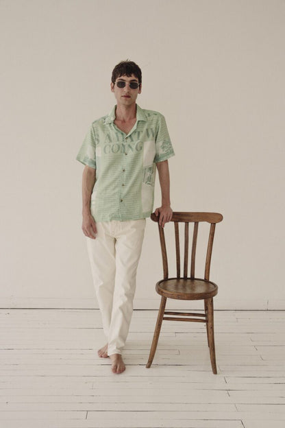 GREEN NEW SHIRT