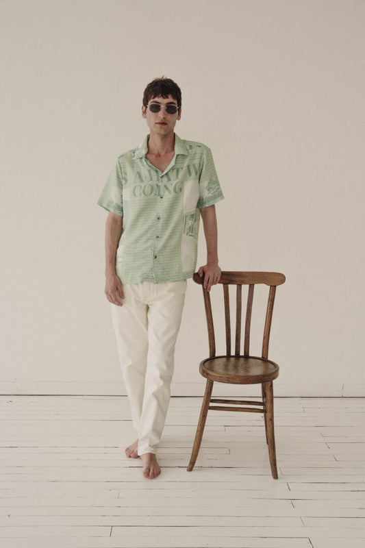GREEN NEW SHIRT