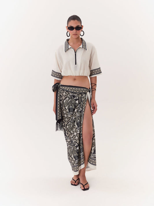 CROPPED TOP SOLAR