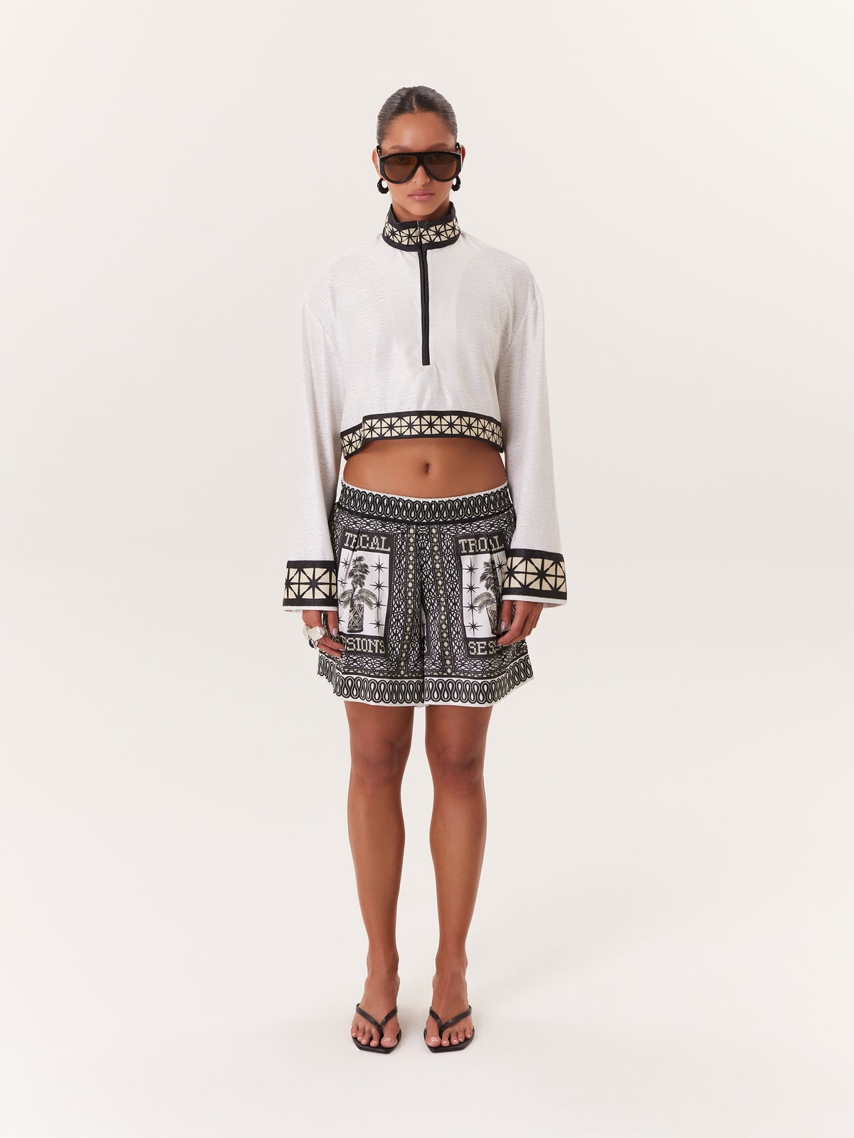 SHORT TROPICAL ELASTICO