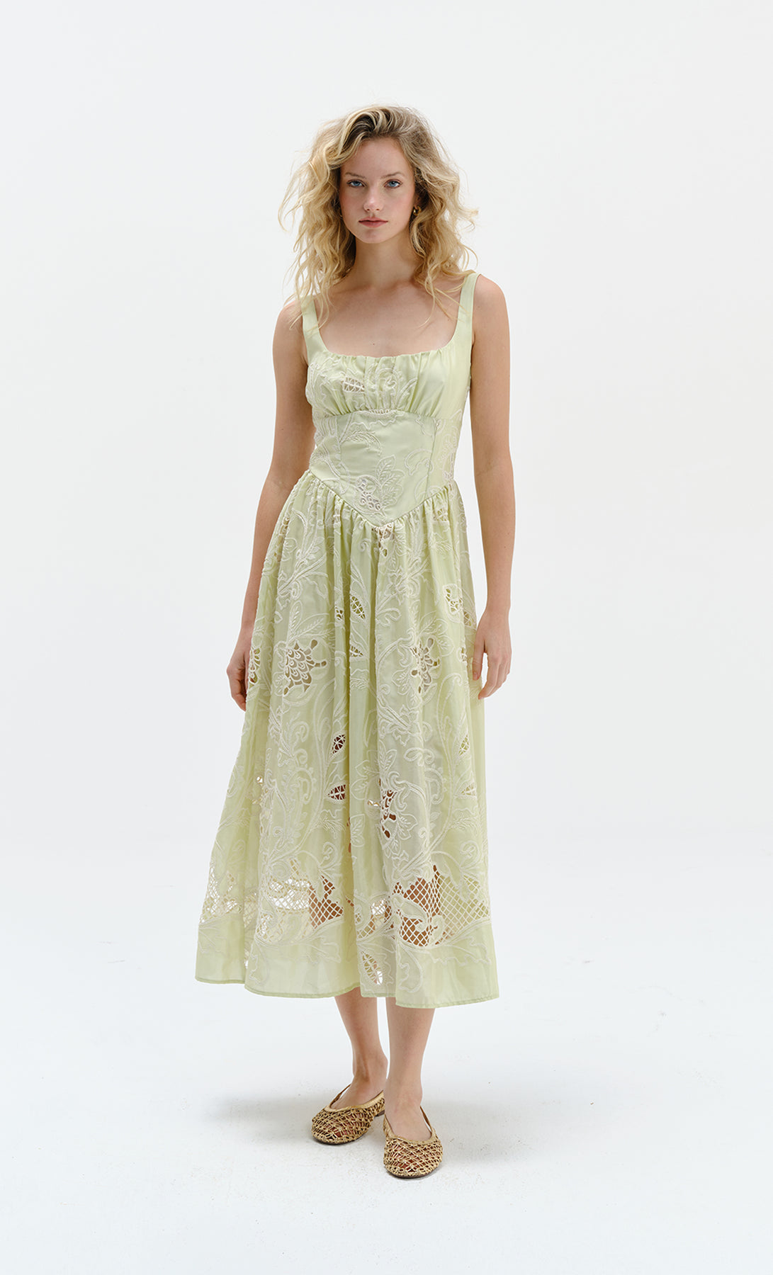 MIDI DRESS MOSSY