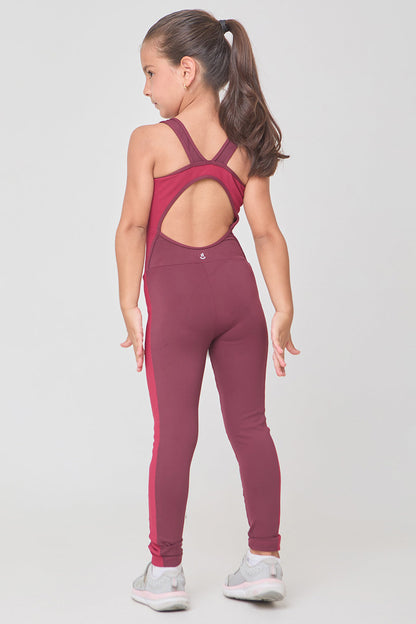 CRANBERRY BLISS LONG JUMSUIT