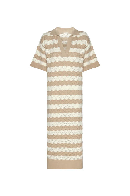 VESTIDO VALLARTA CAMEL