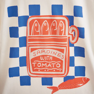CAMISETA SARDINAS ENLATADAS