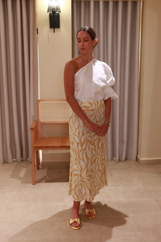 FALDA MAGDA AMARILLO