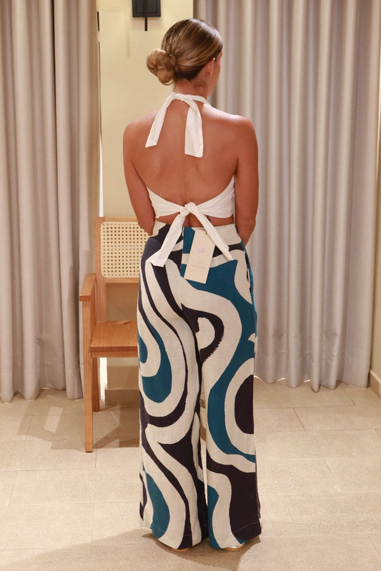 PANTALON AZUL TURQUEZA