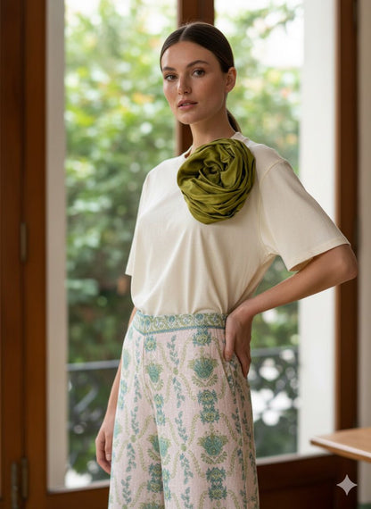 CAMISETA FLOR