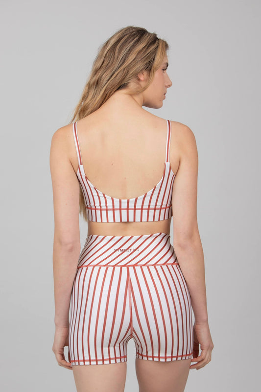 SPORT BRA MINI STRIPES