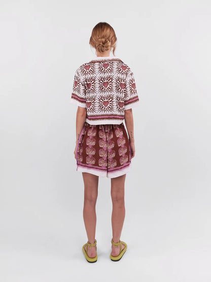 CROPPED POLO OASIS