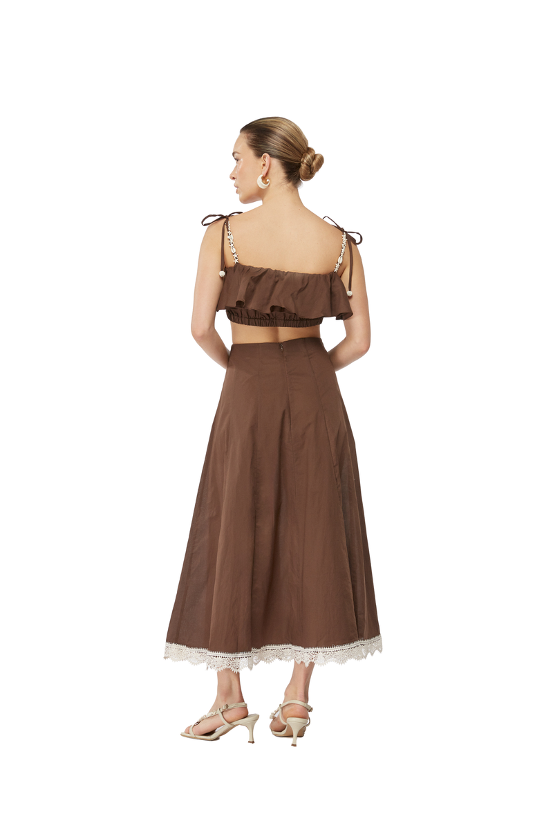 ZAPHYR MIDI SKIRT